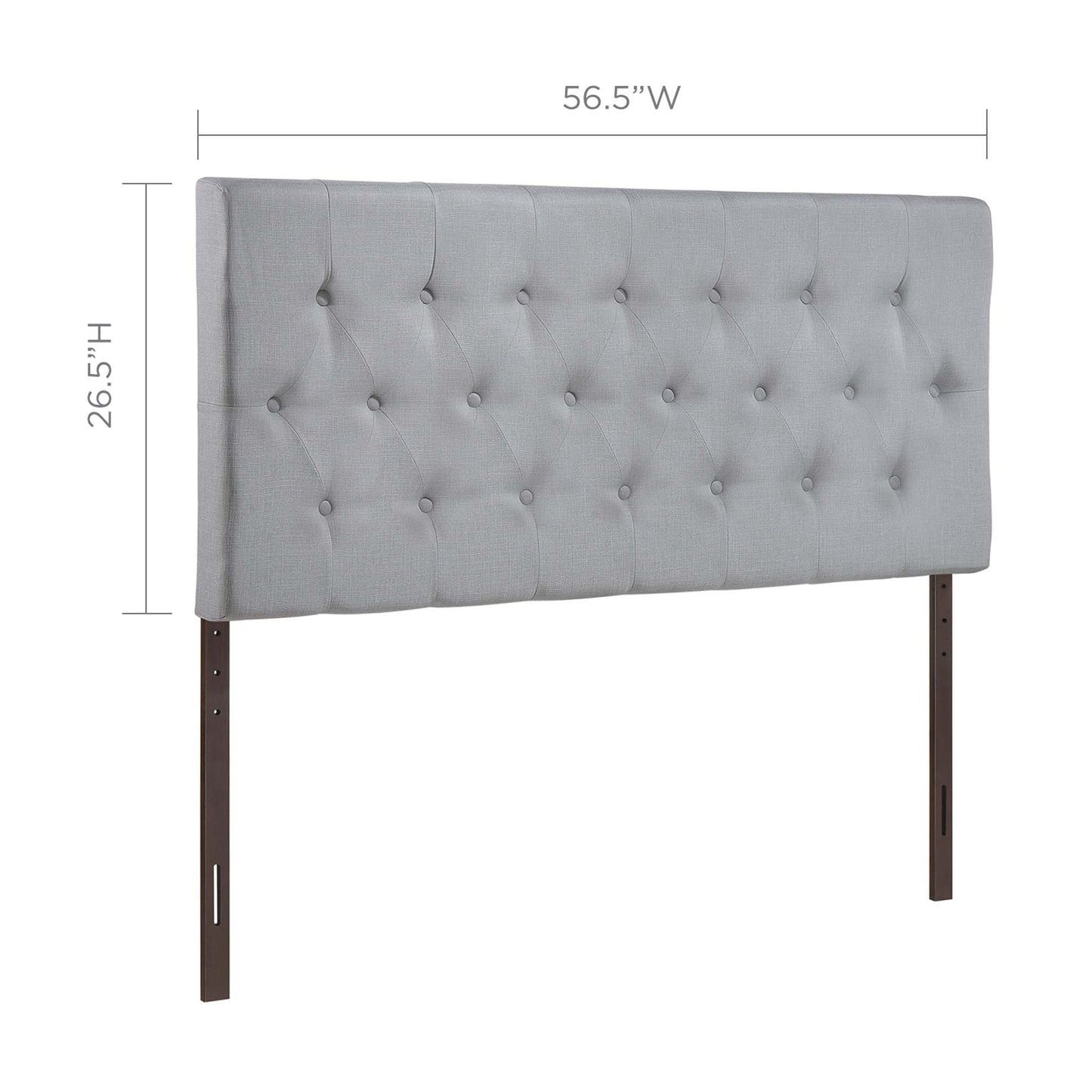 Clique Upholstered Fabric Full Headboard