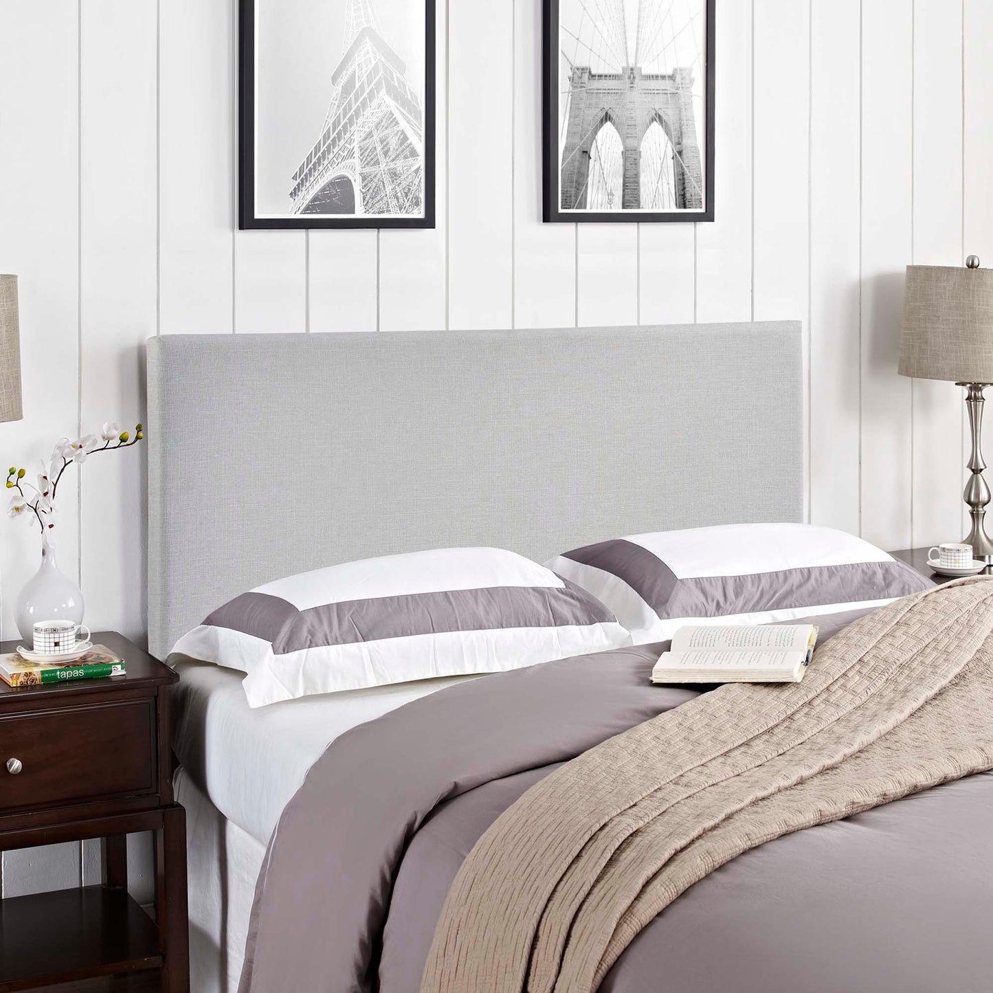 Region Upholstered Queen Headboard