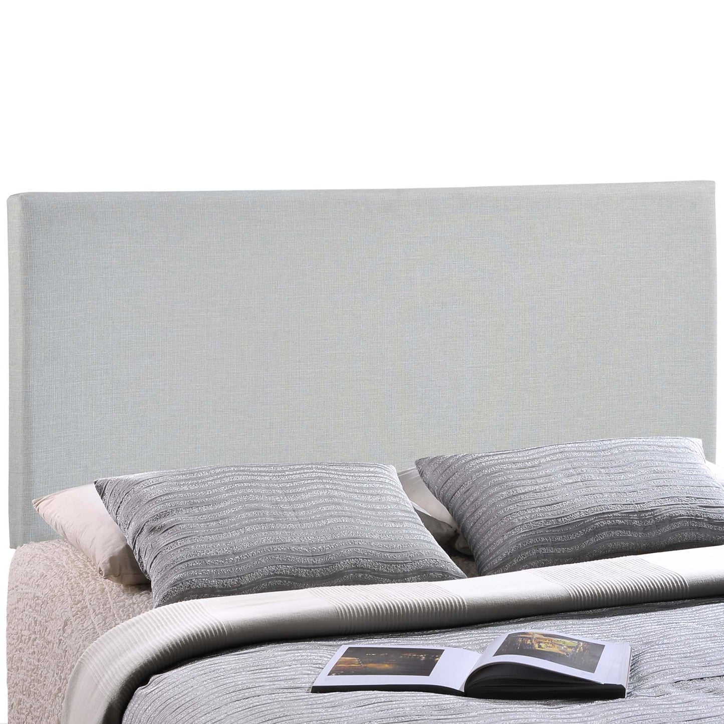 Region Upholstered Fabric King Headboard