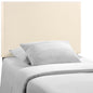 Region Upholstered Fabric Twin Headboard