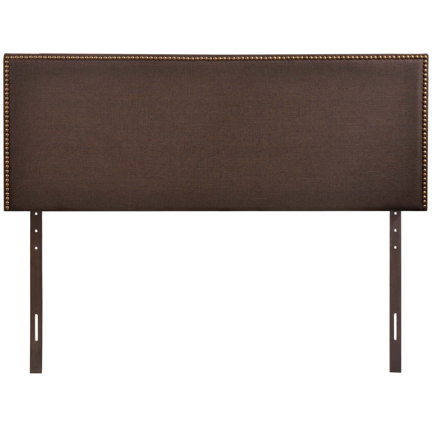 Region Nailhead Upholstered Queen Headboard