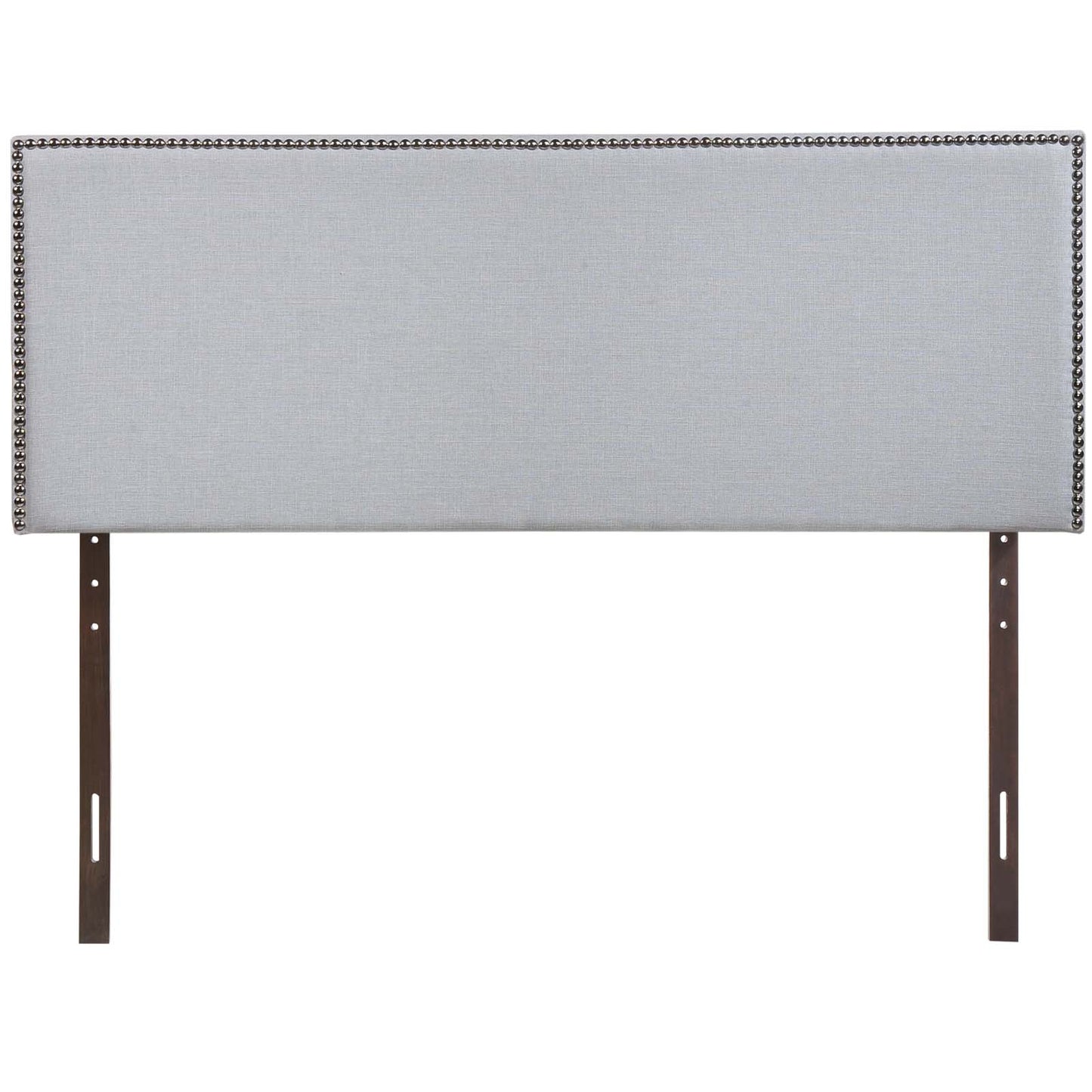 Region Nailhead Upholstered Queen Headboard