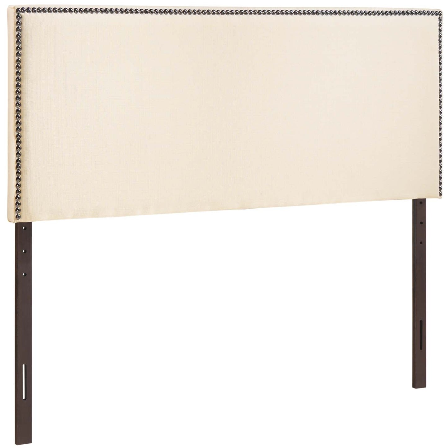 Region Nailhead Upholstered Queen Headboard