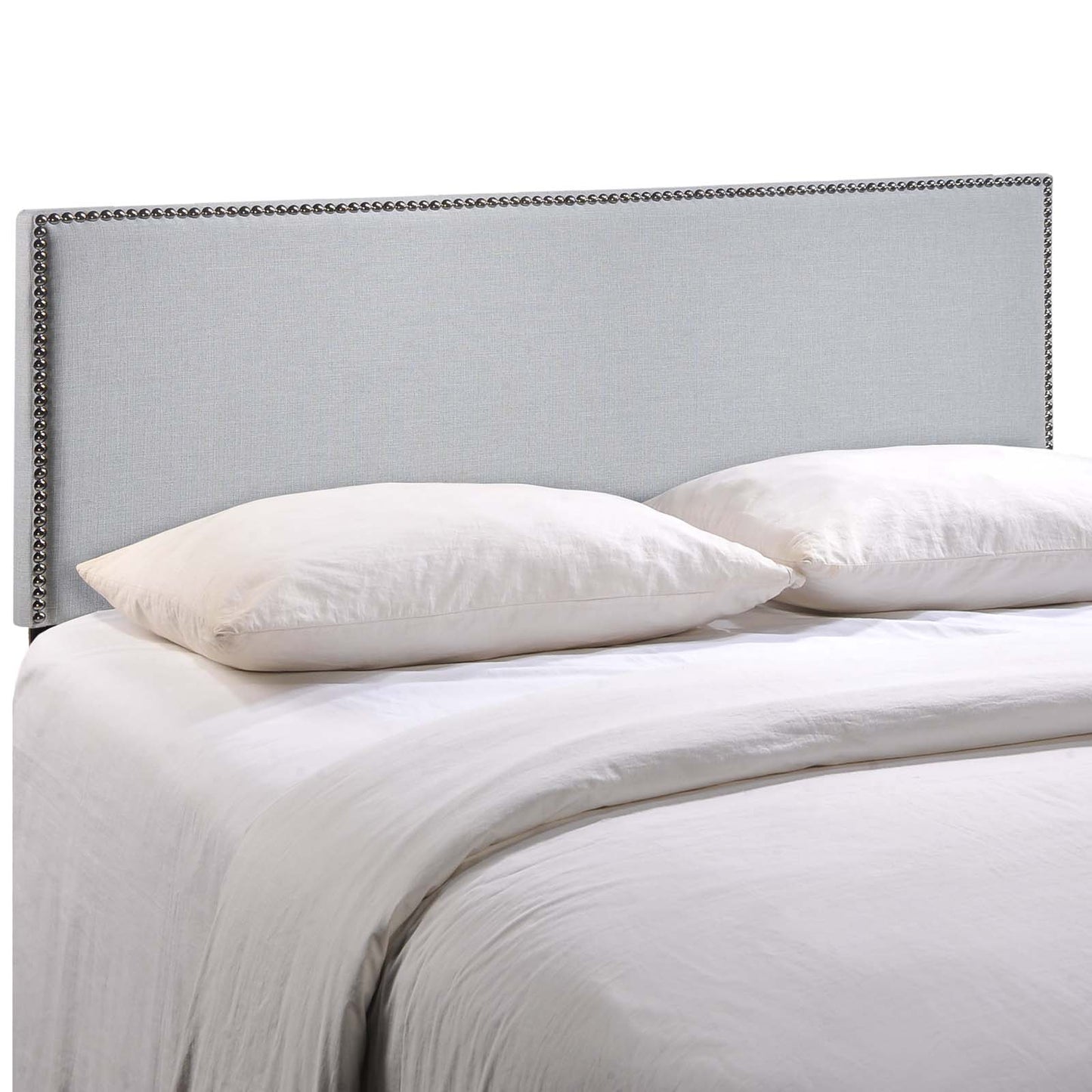 Region Nailhead Upholstered King Headboard