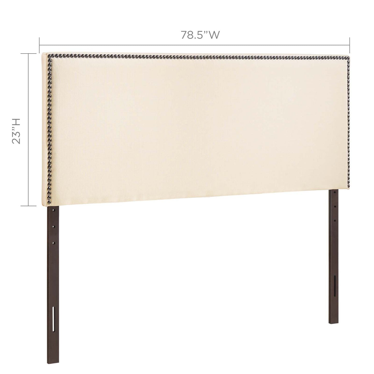 Region Nailhead Upholstered King Headboard