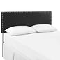 Phoebe Upholstered Vinyl King Headboard