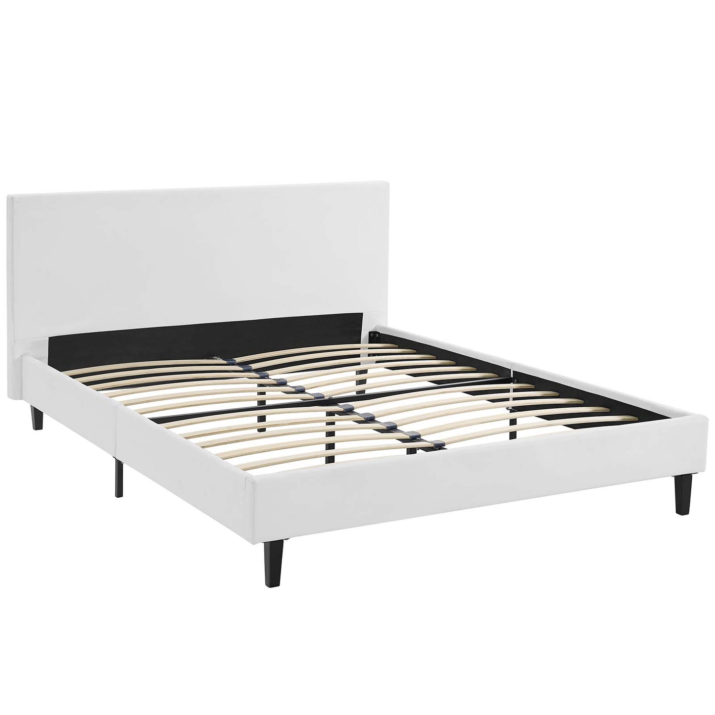 Anya Vinyl Queen Bed