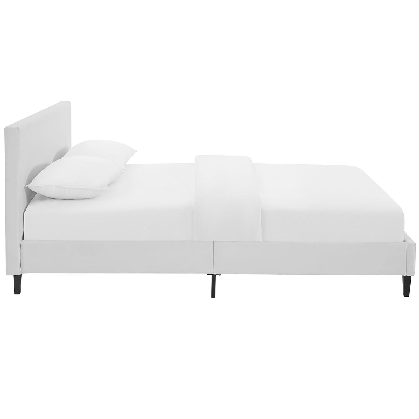 Anya Vinyl Queen Bed