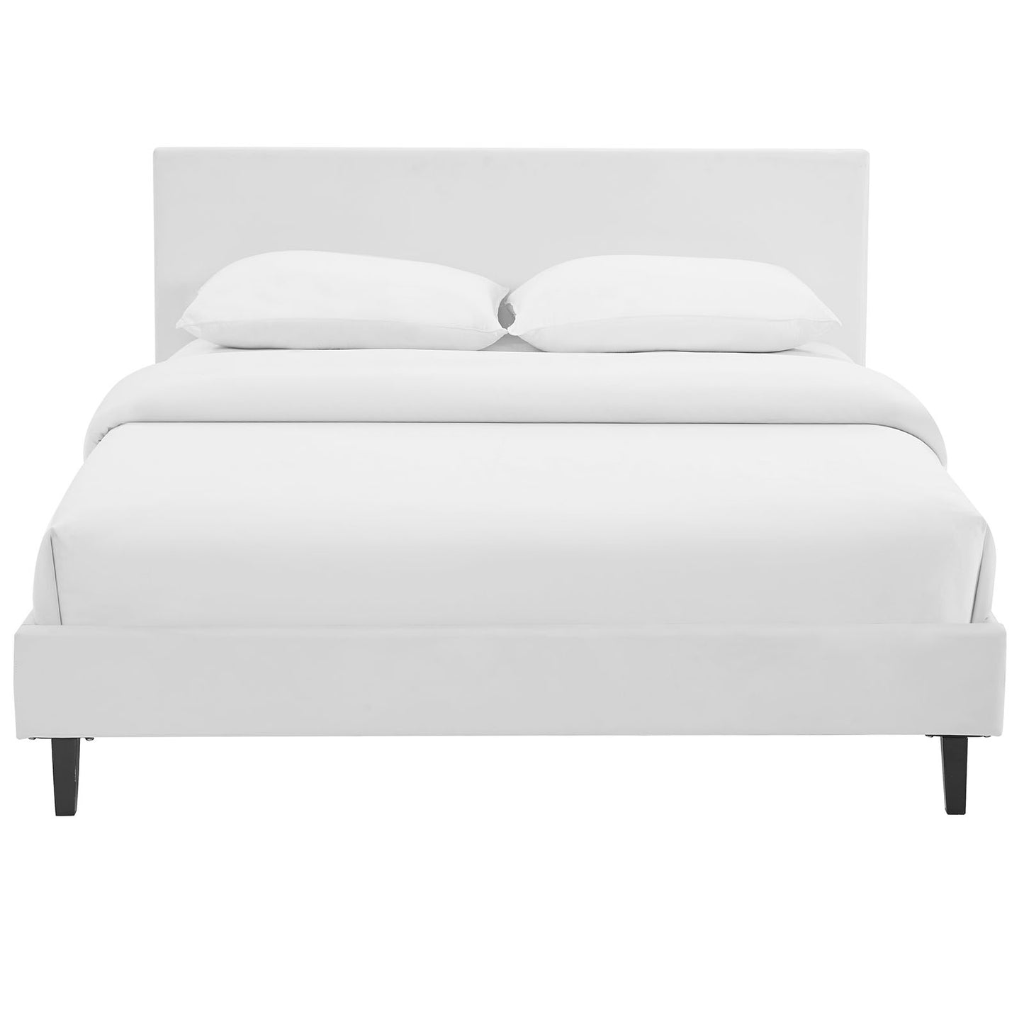 Anya Vinyl Queen Bed