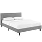 Cama Queen de tela Anya de Modway