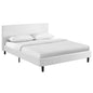 Cama Queen de tela Anya de Modway