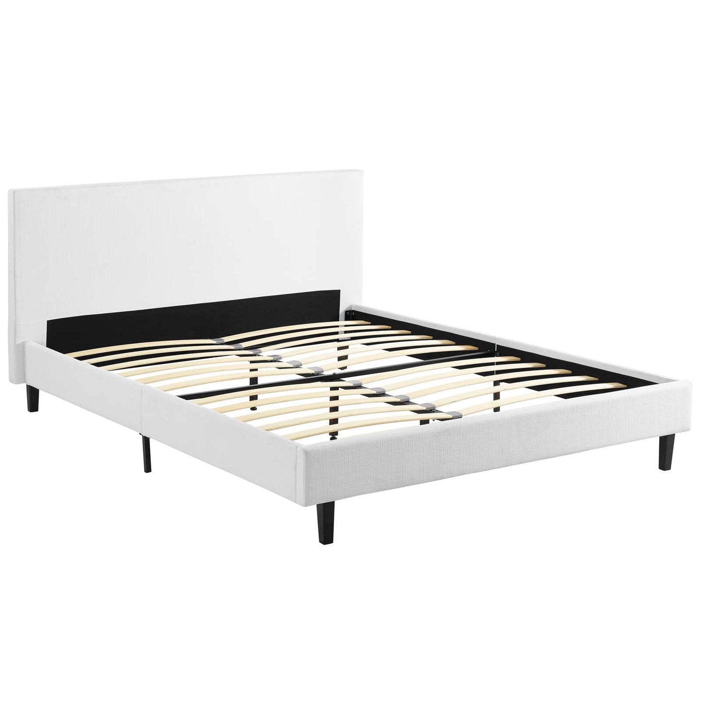 Cama Queen de tela Anya de Modway