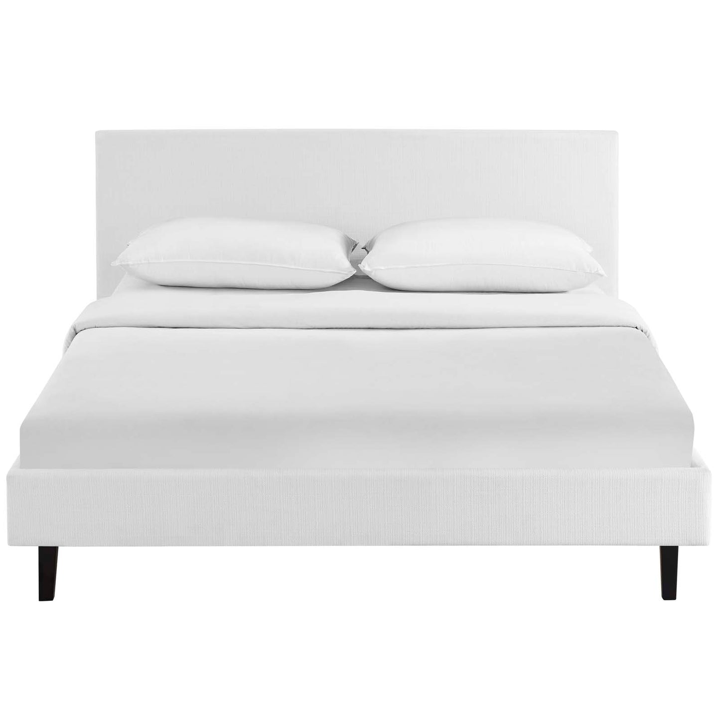 Cama Queen de tela Anya de Modway