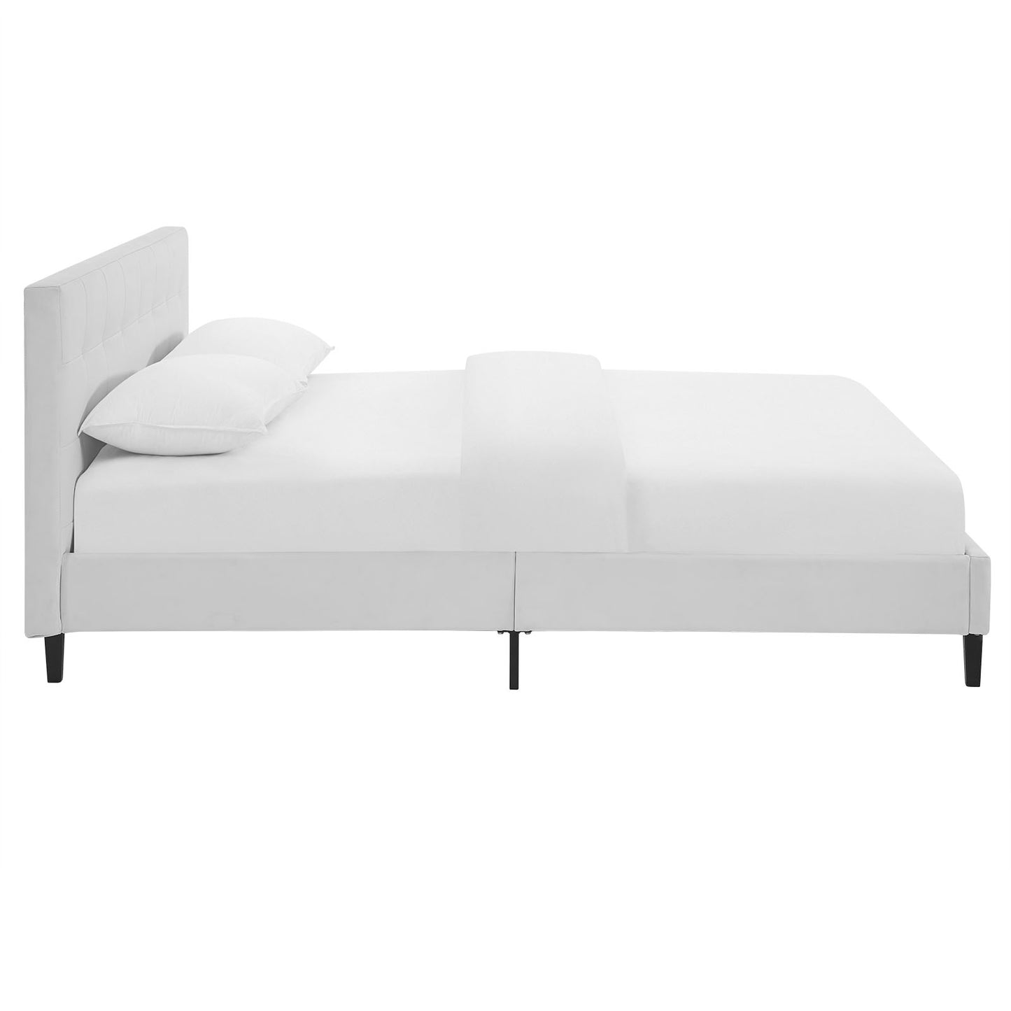 Linnea Faux Leather Queen Bed