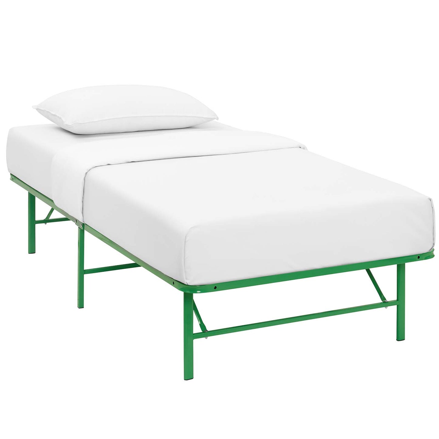 Horizon Stainless Steel Twin Bed Frame