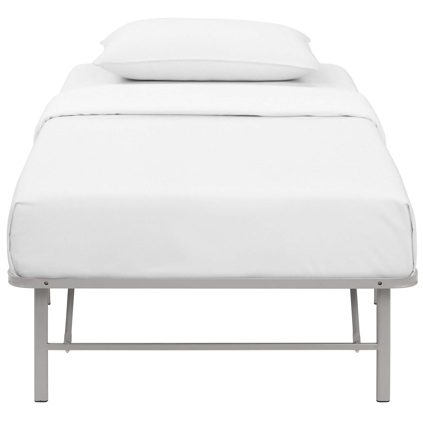 Horizon Stainless Steel Twin Bed Frame