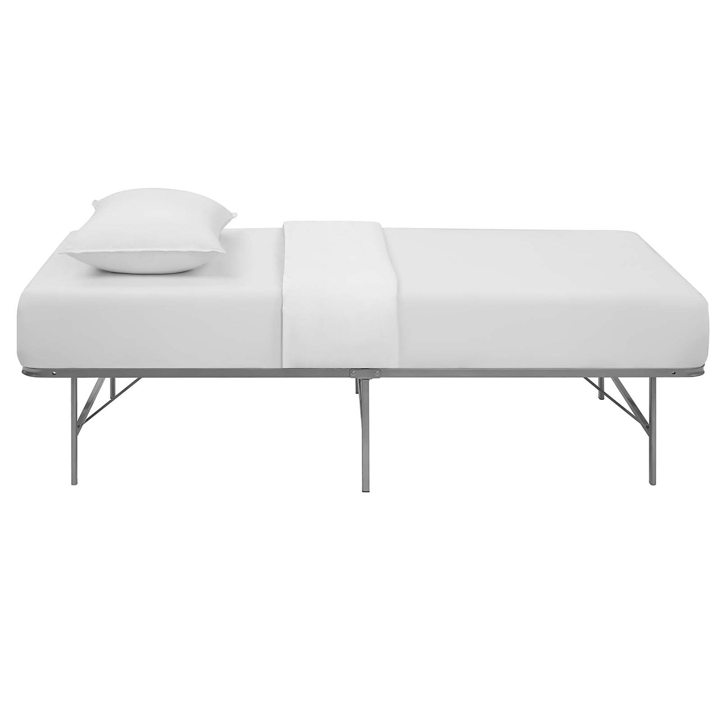 Horizon Stainless Steel Twin Bed Frame