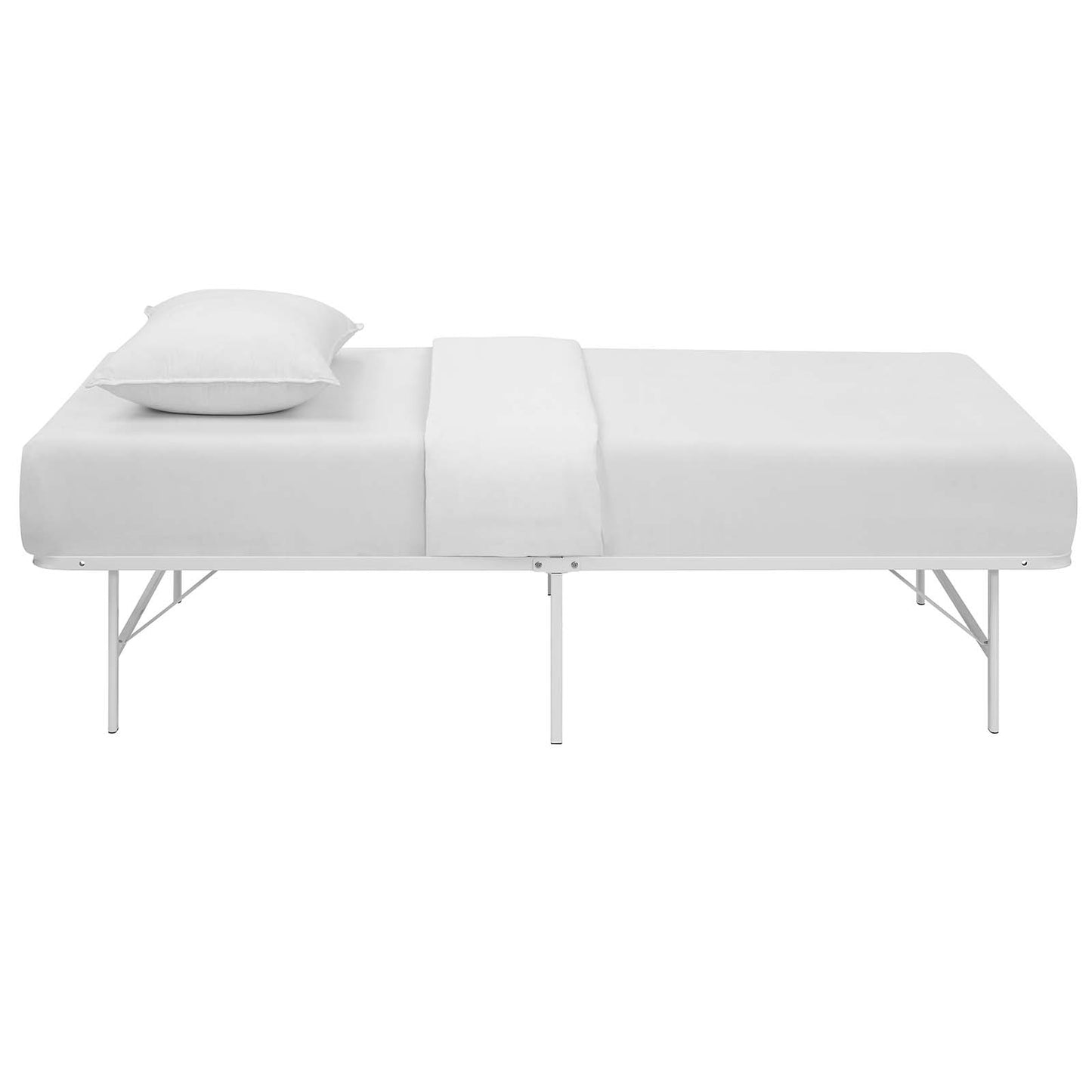 Horizon Stainless Steel Twin Bed Frame