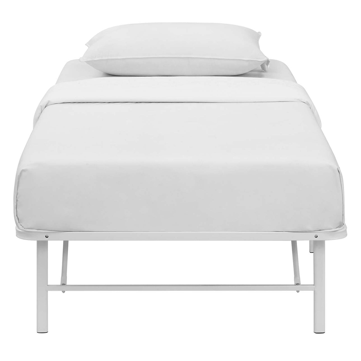 Horizon Stainless Steel Twin Bed Frame