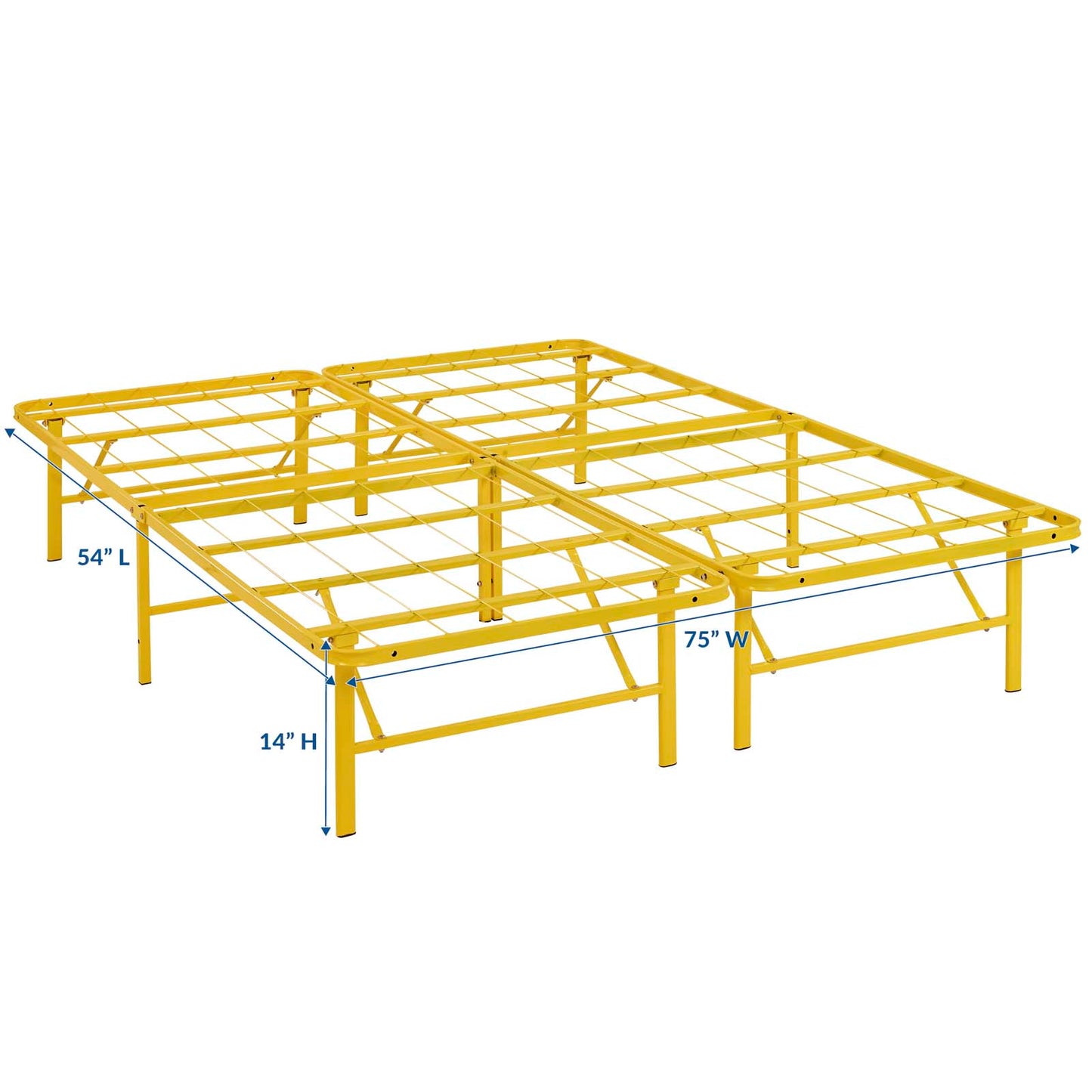 Horizon Stainless Steel Full Bed Frame