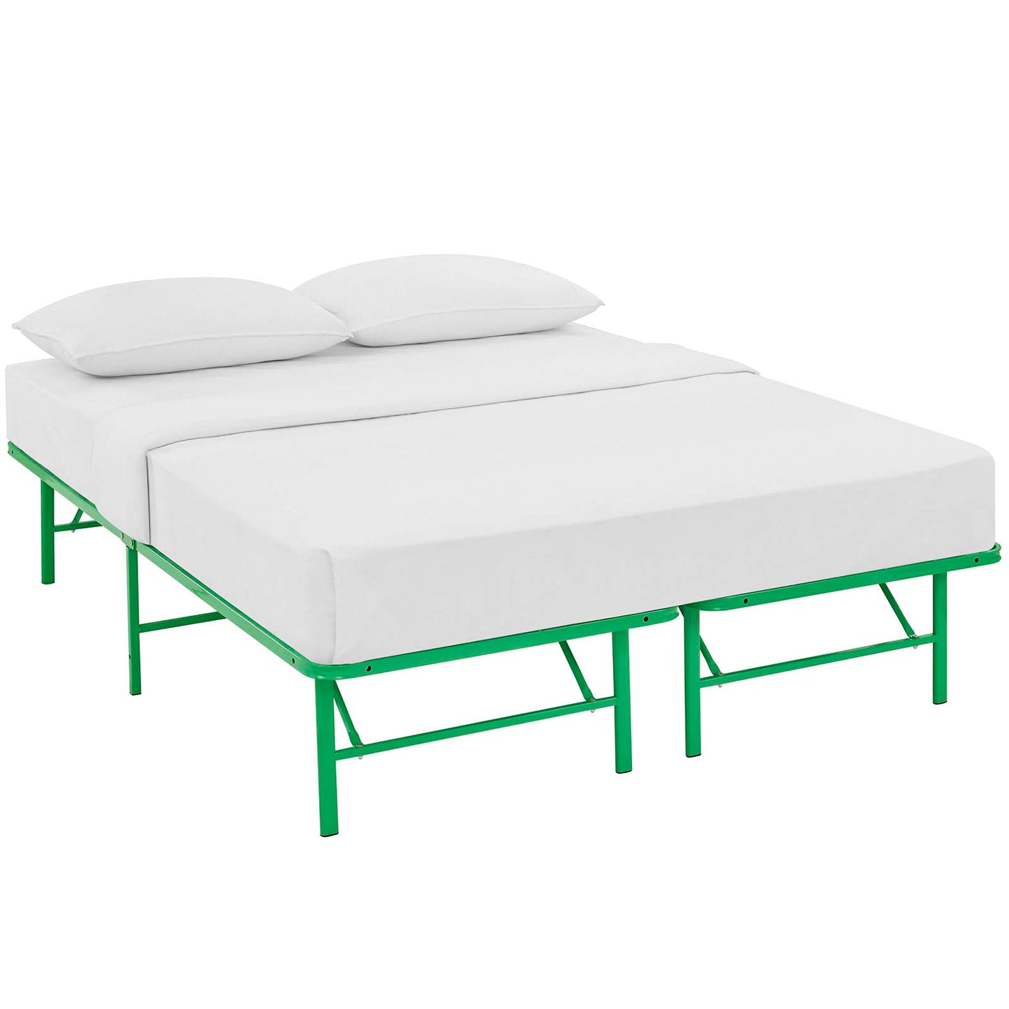 Horizon Stainless Steel Queen Bed Frame