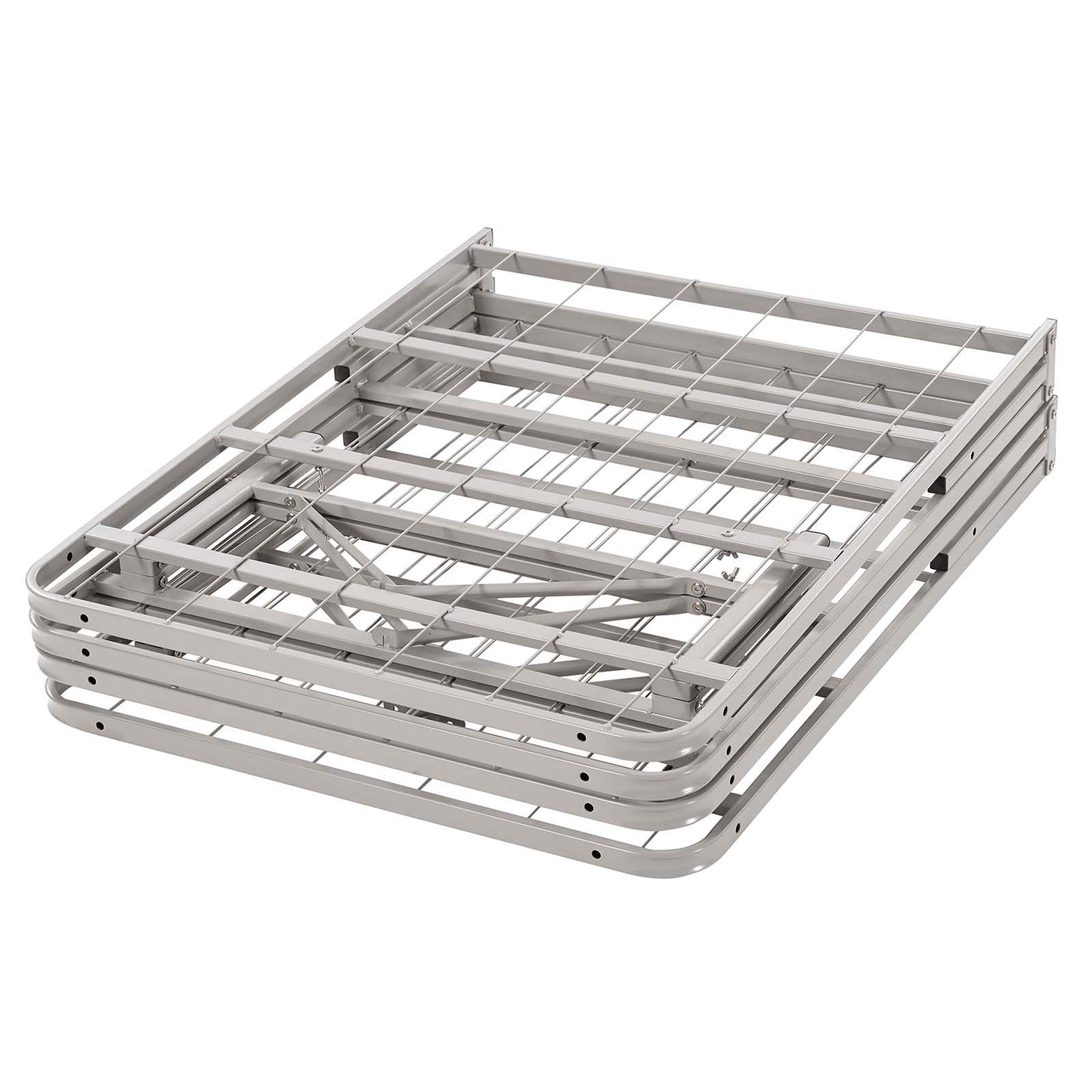 Horizon Stainless Steel Queen Bed Frame