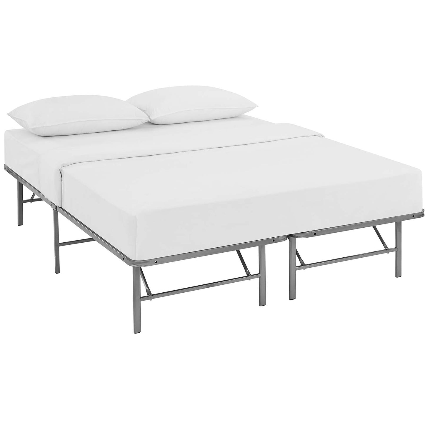 Horizon Stainless Steel Queen Bed Frame