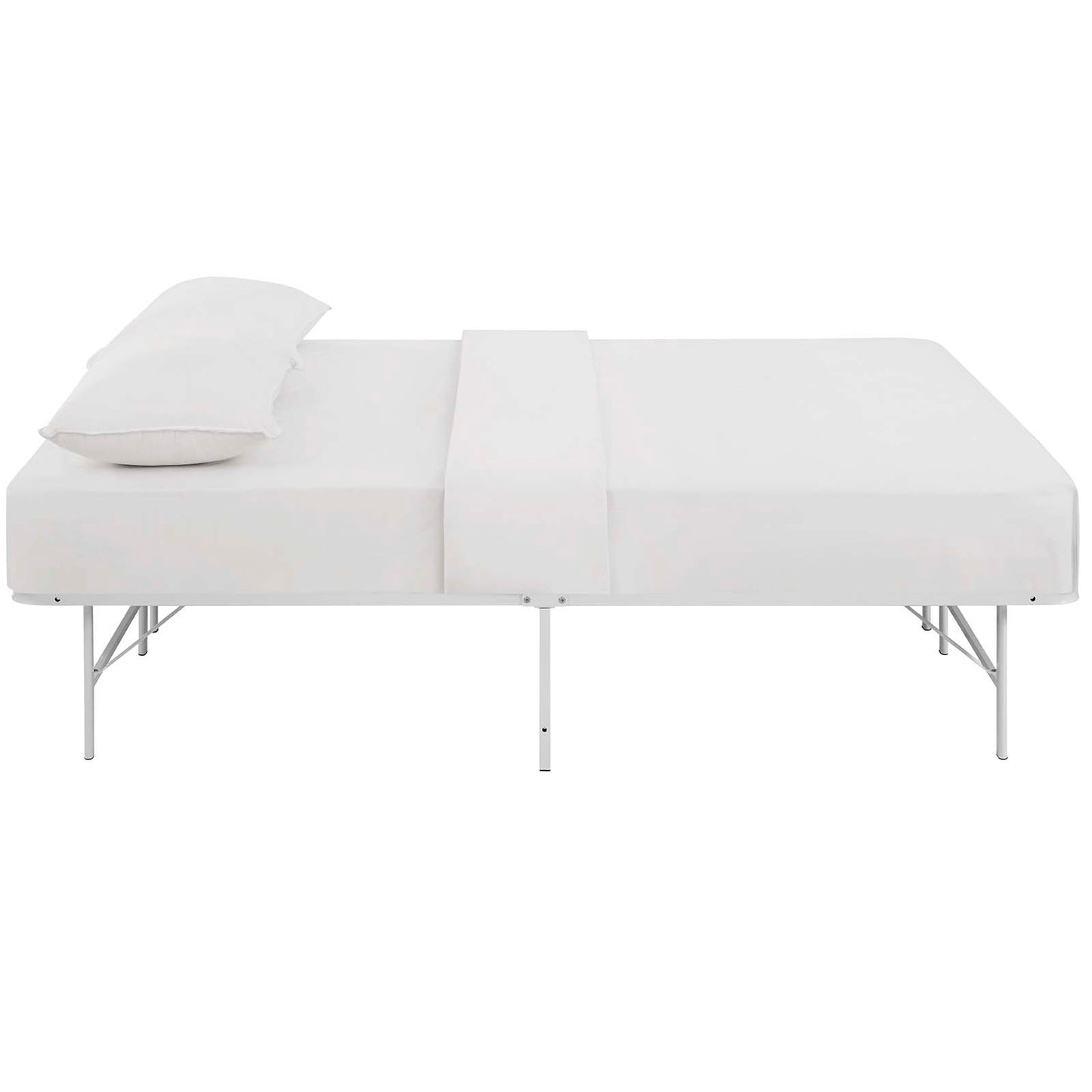 Horizon Stainless Steel Queen Bed Frame