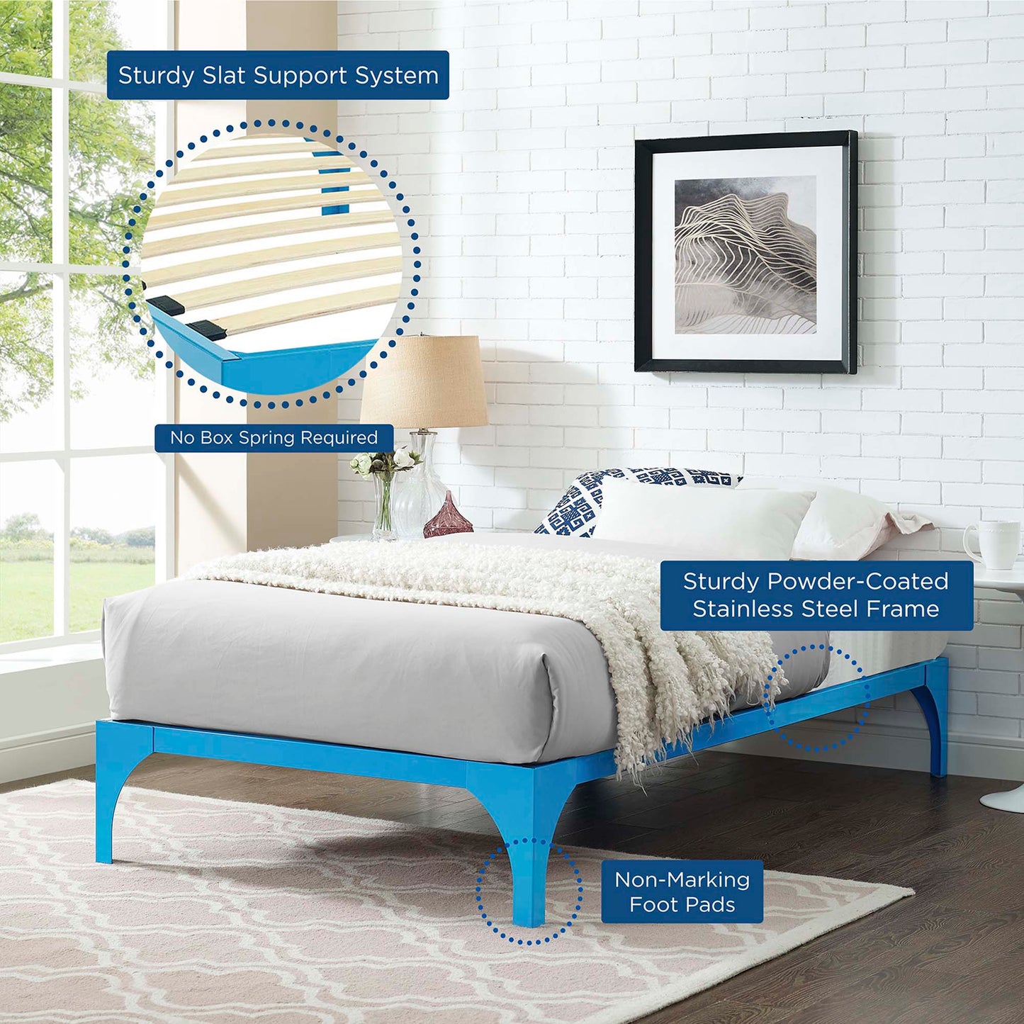 Ollie Twin Bed Frame