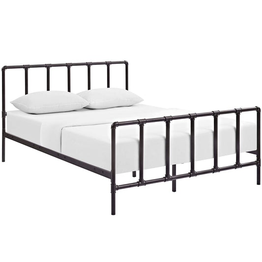 Dower Stainless Steel Queen Bed