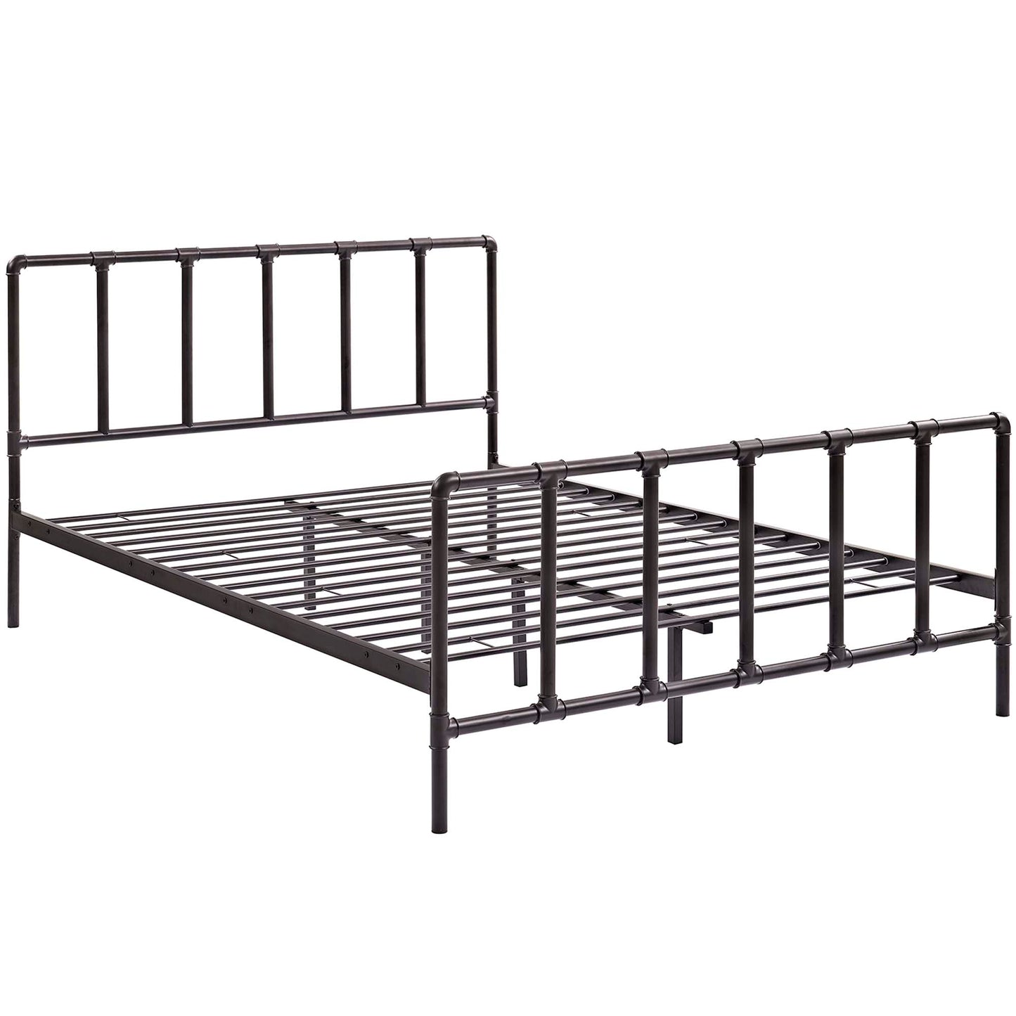 Dower Stainless Steel Queen Bed