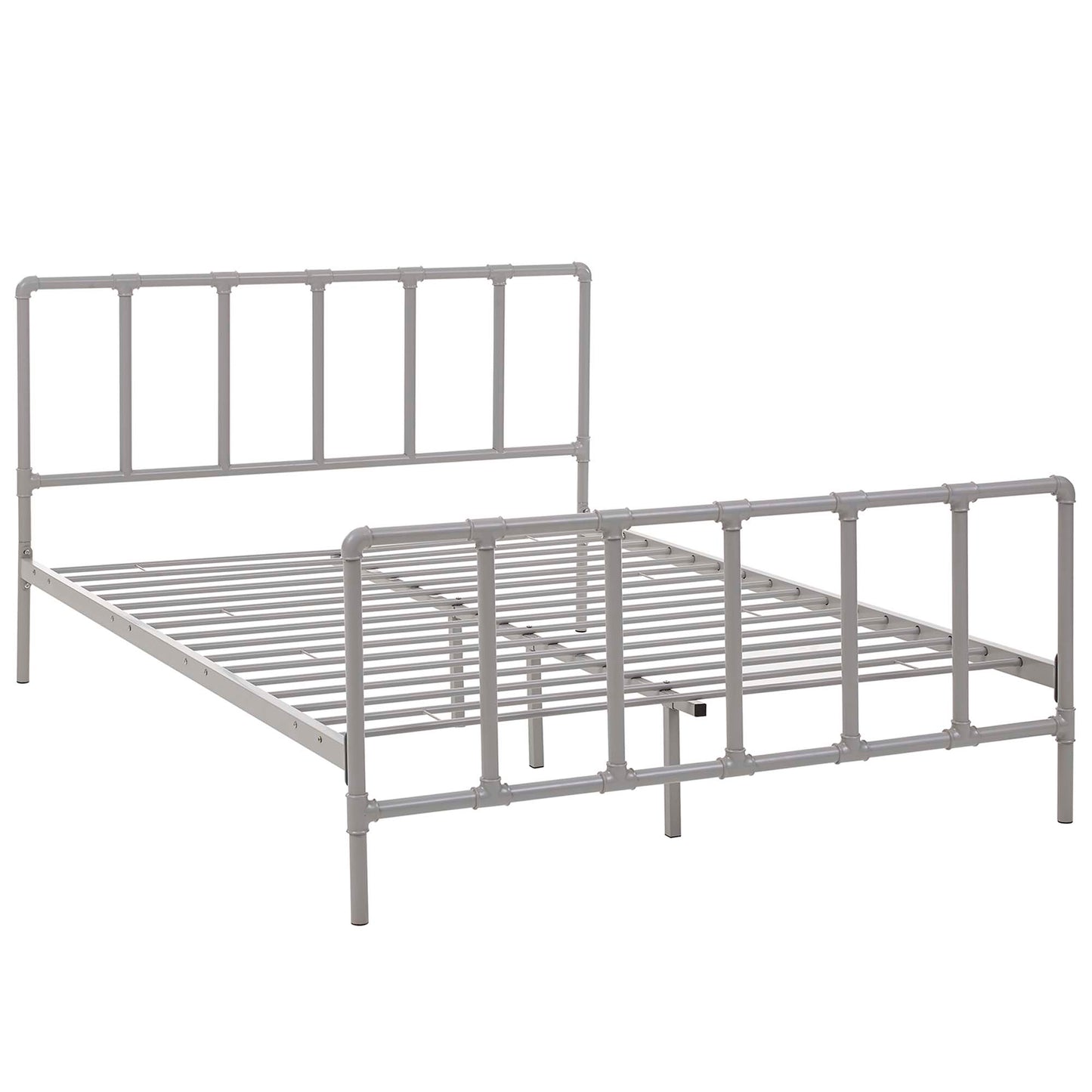 Dower Stainless Steel Queen Bed