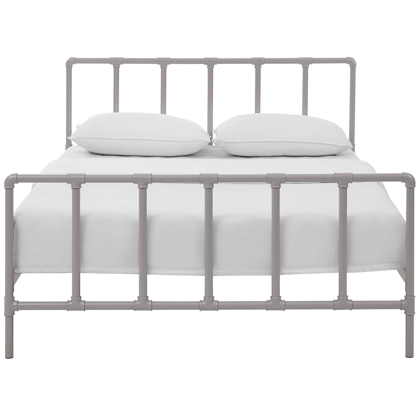 Dower Stainless Steel Queen Bed