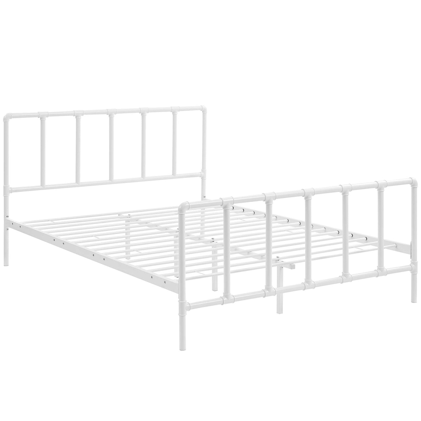 Dower Stainless Steel Queen Bed