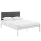 Cama King de tela Millie de Modway