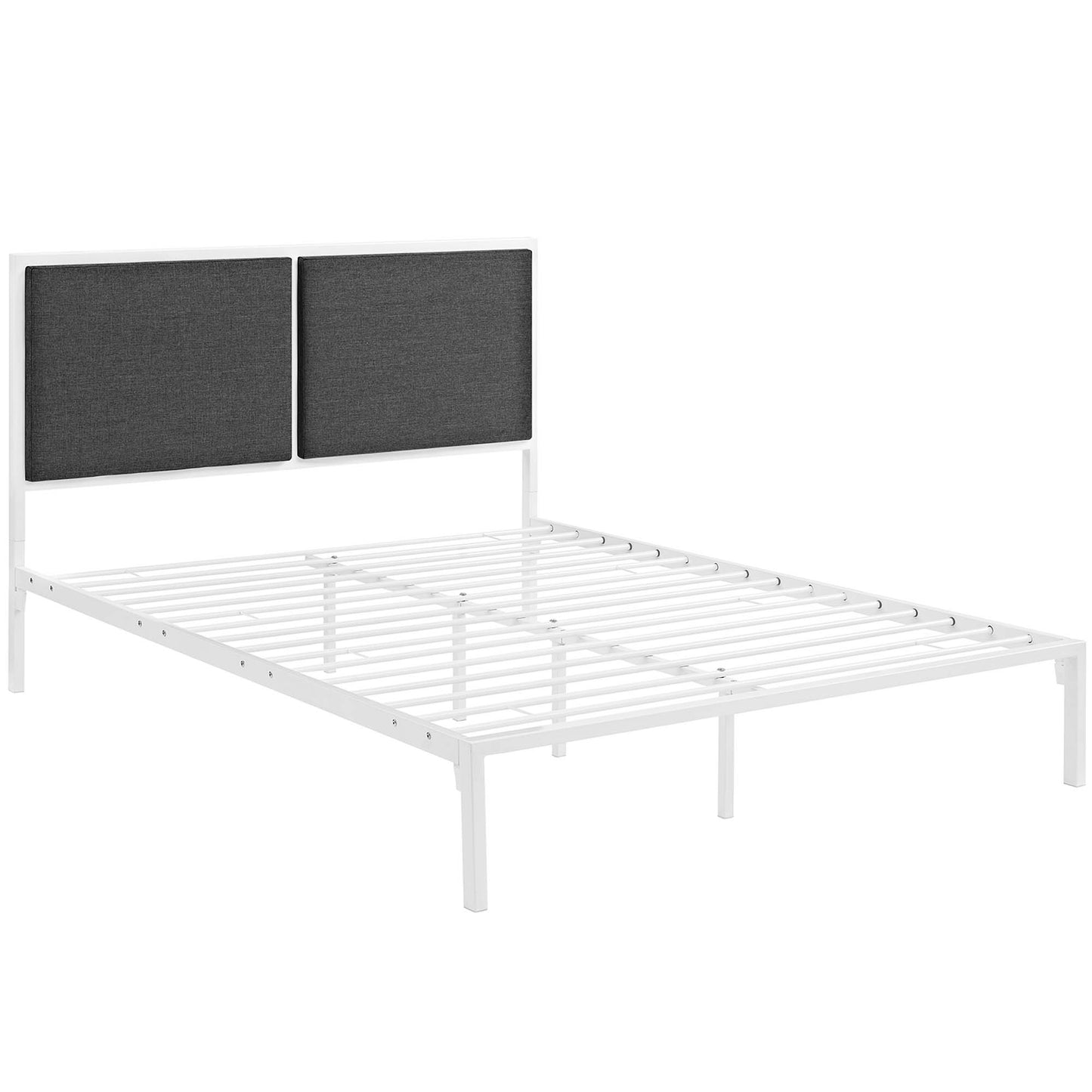 Della Fabric King Bed