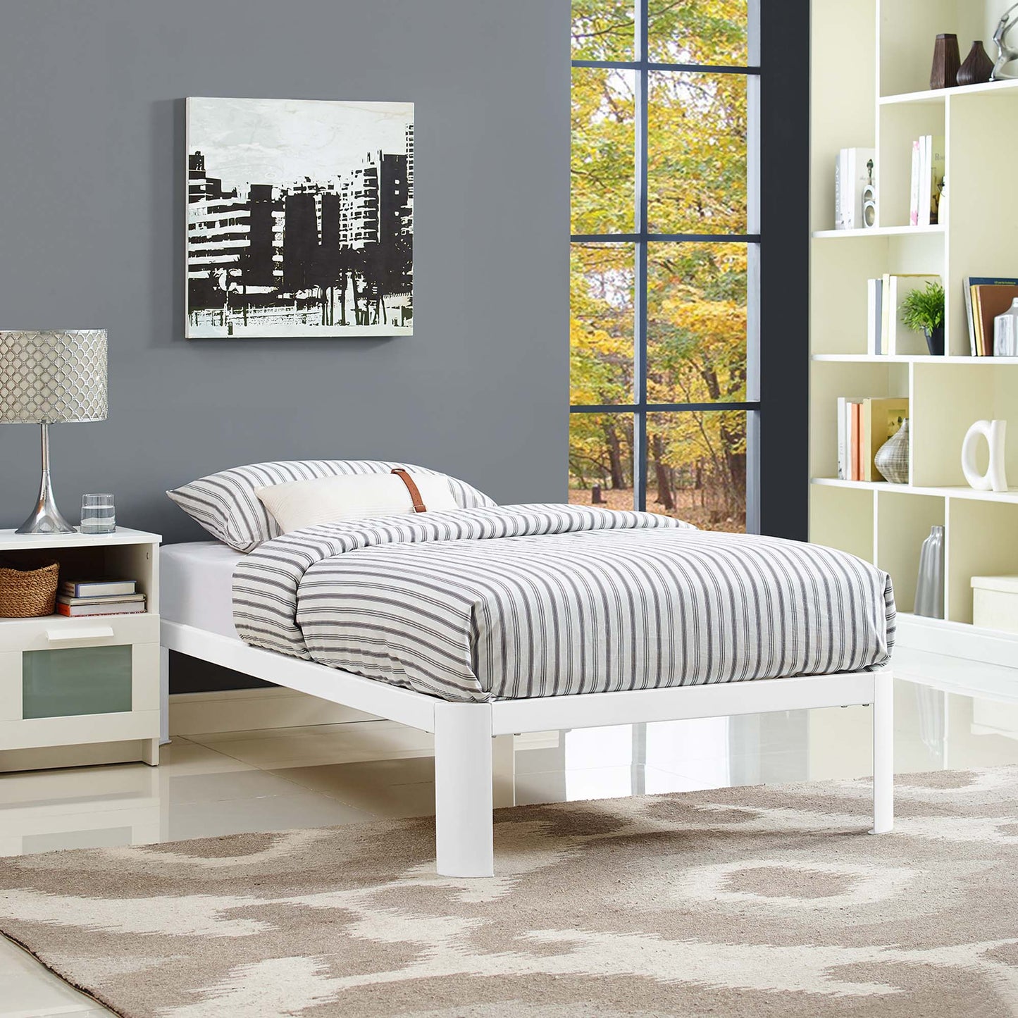 Estructura de cama doble Corinne de Modway