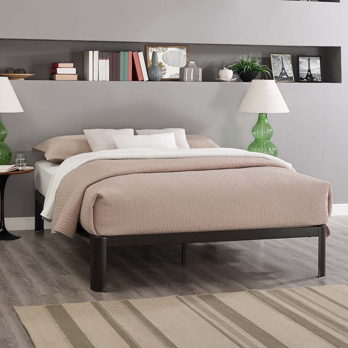 Estructura de cama King Corinne de Modway