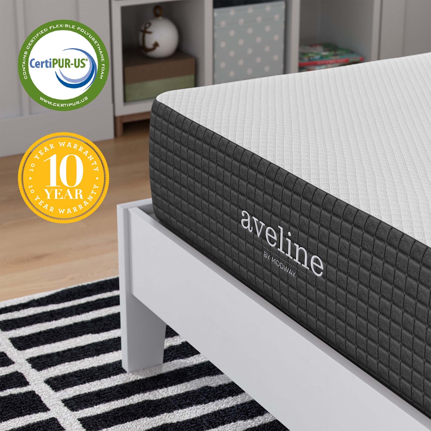 Matelas double Aveline 10" par Modway