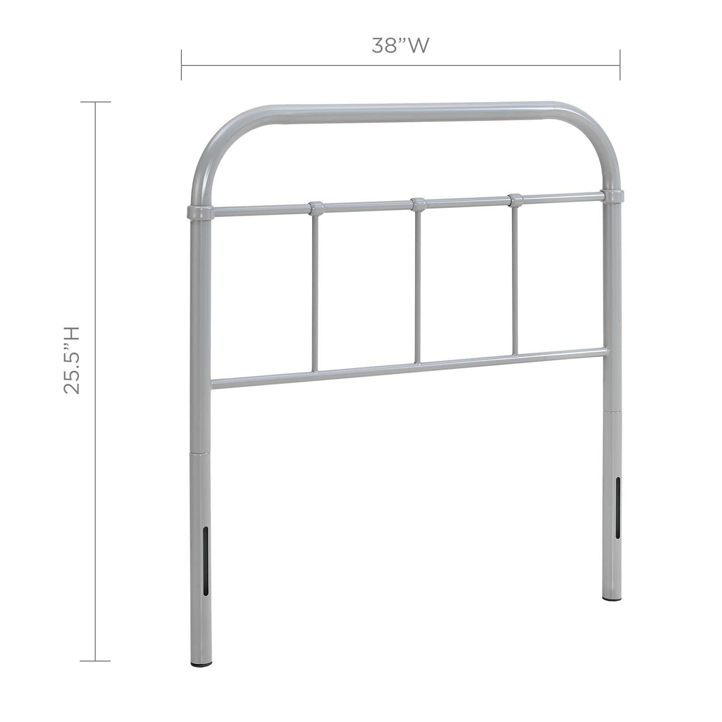 Serena Twin Steel Headboard