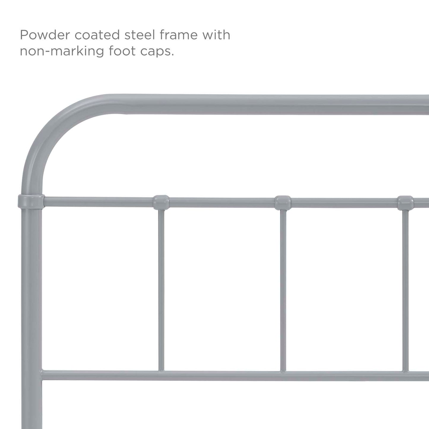 Serena Twin Steel Headboard