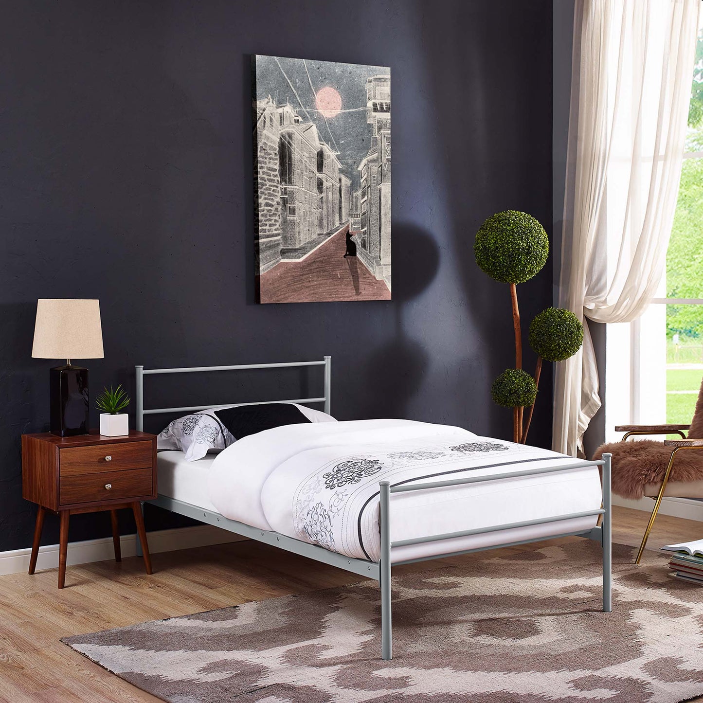 Alina Platform Twin Bed Frame