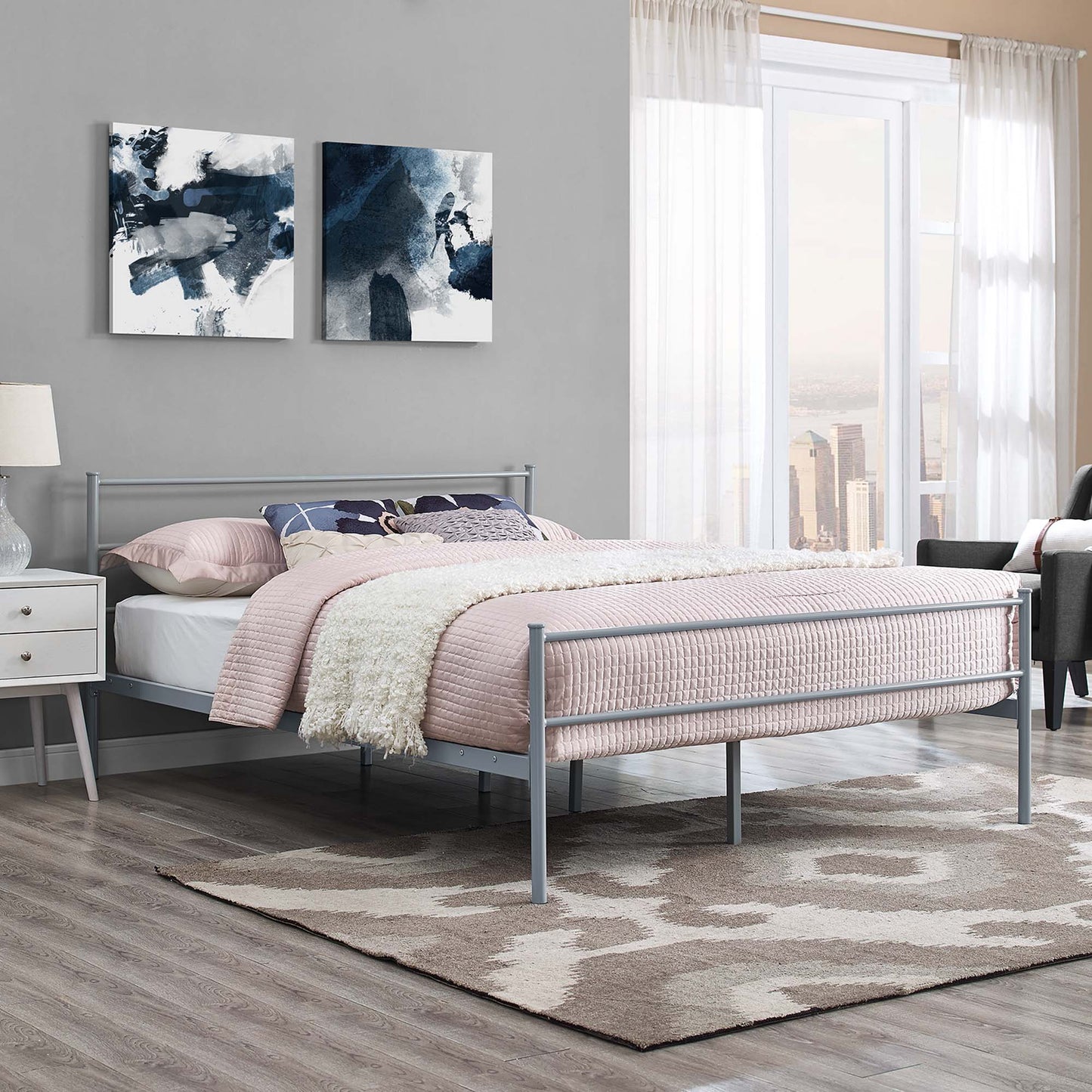 Alina Platform Full Bed Frame