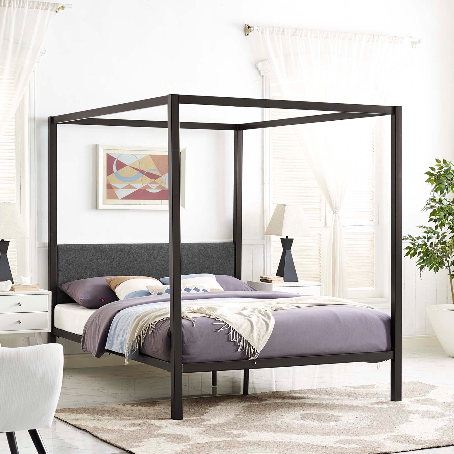 Raina Canopy Queen Bed Frame