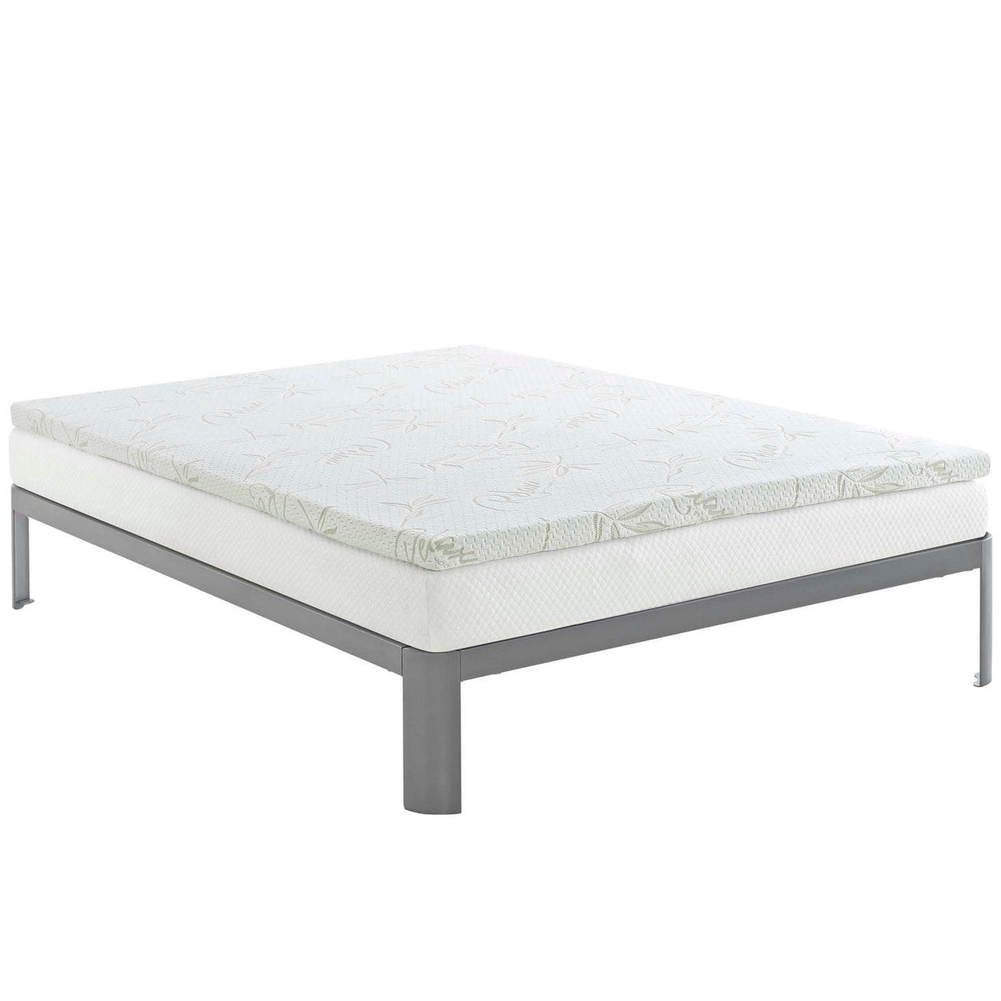 Relax Queen 2" Gel Memory Foam Mattress Topper