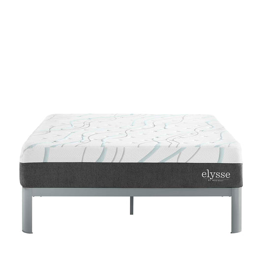 Elysse CertiPUR-US® Certified Foam King 12" Gel Infused Hybrid Mattress