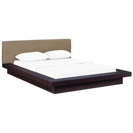 Freja Fabric Queen Platform Bed