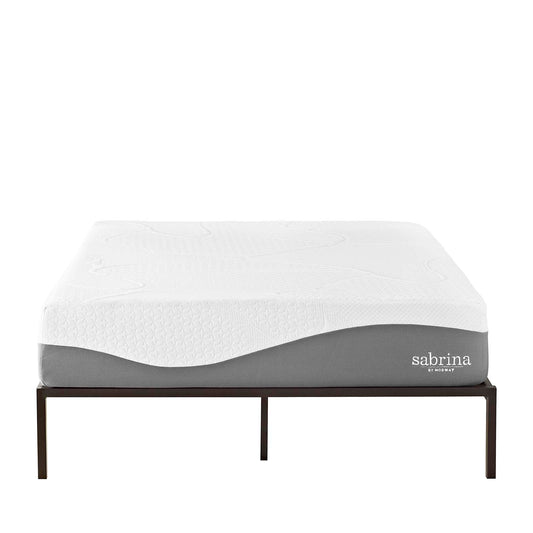 Matelas complet en mousse à mémoire de forme Sabrina 12" par Modway