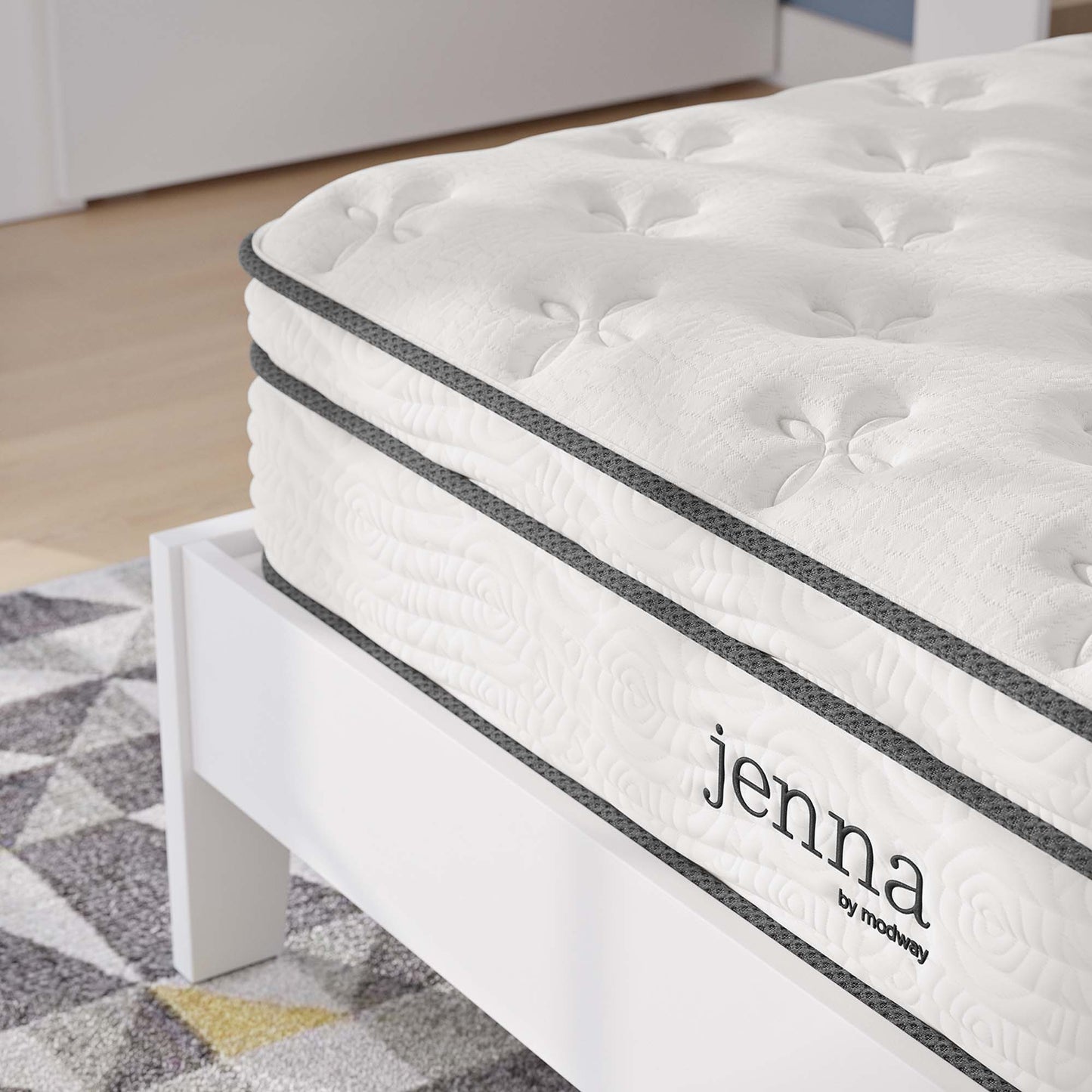 Matelas à ressorts et mousse Jenna 10" de Modway