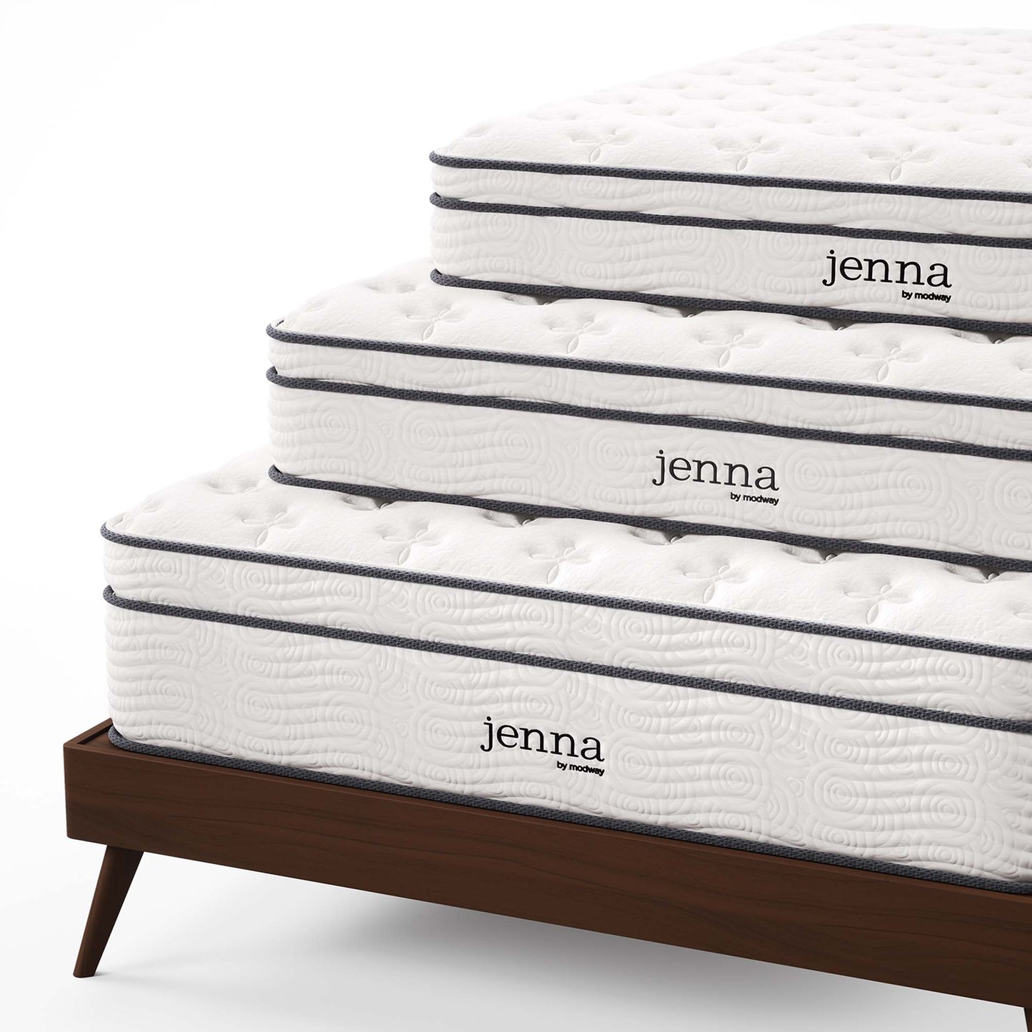 Jenna 10" Innerspring and Foam Queen Mattress